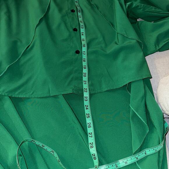 Designer Style Women's Blouse Size 4XL Shirt Relaxed Fit Office Siren Career - Picture 12 of 13